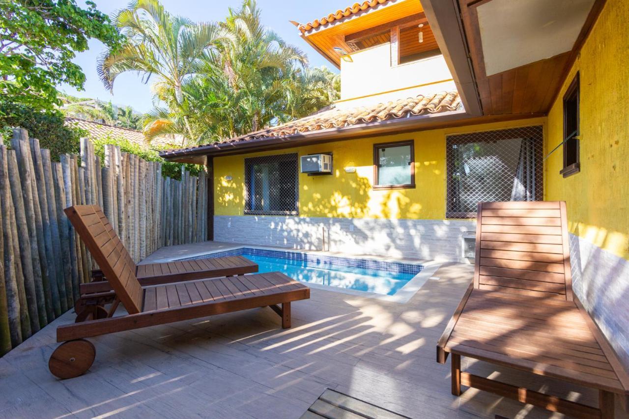 Praia Da Ferradura Com Quatro Suites E Piscina. Búzios Esterno foto